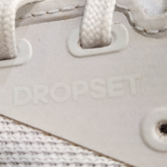 adidas Dropset Trainer Weightlifting Sneakers,White/Tan, Mens 8 - Picture 9 of 9